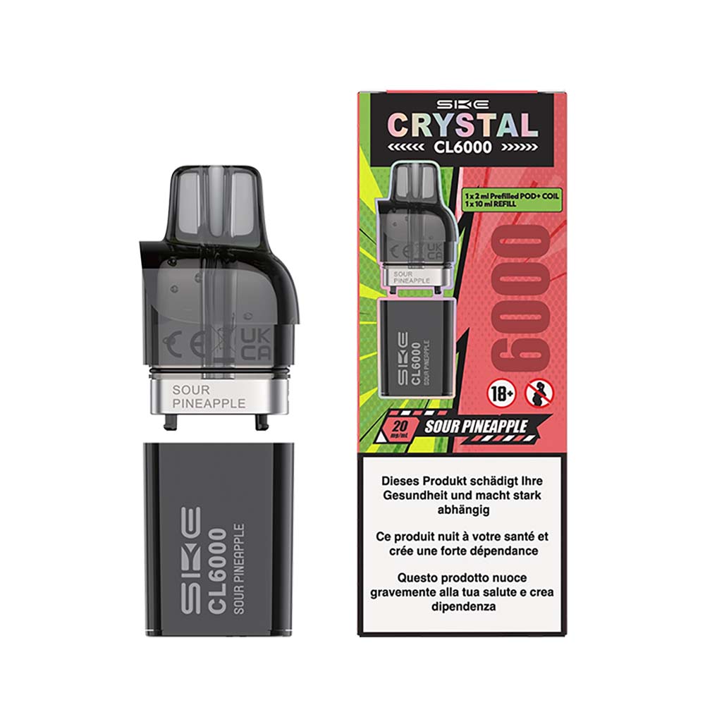 Crystal CL6000 Sour Pineapple Pod