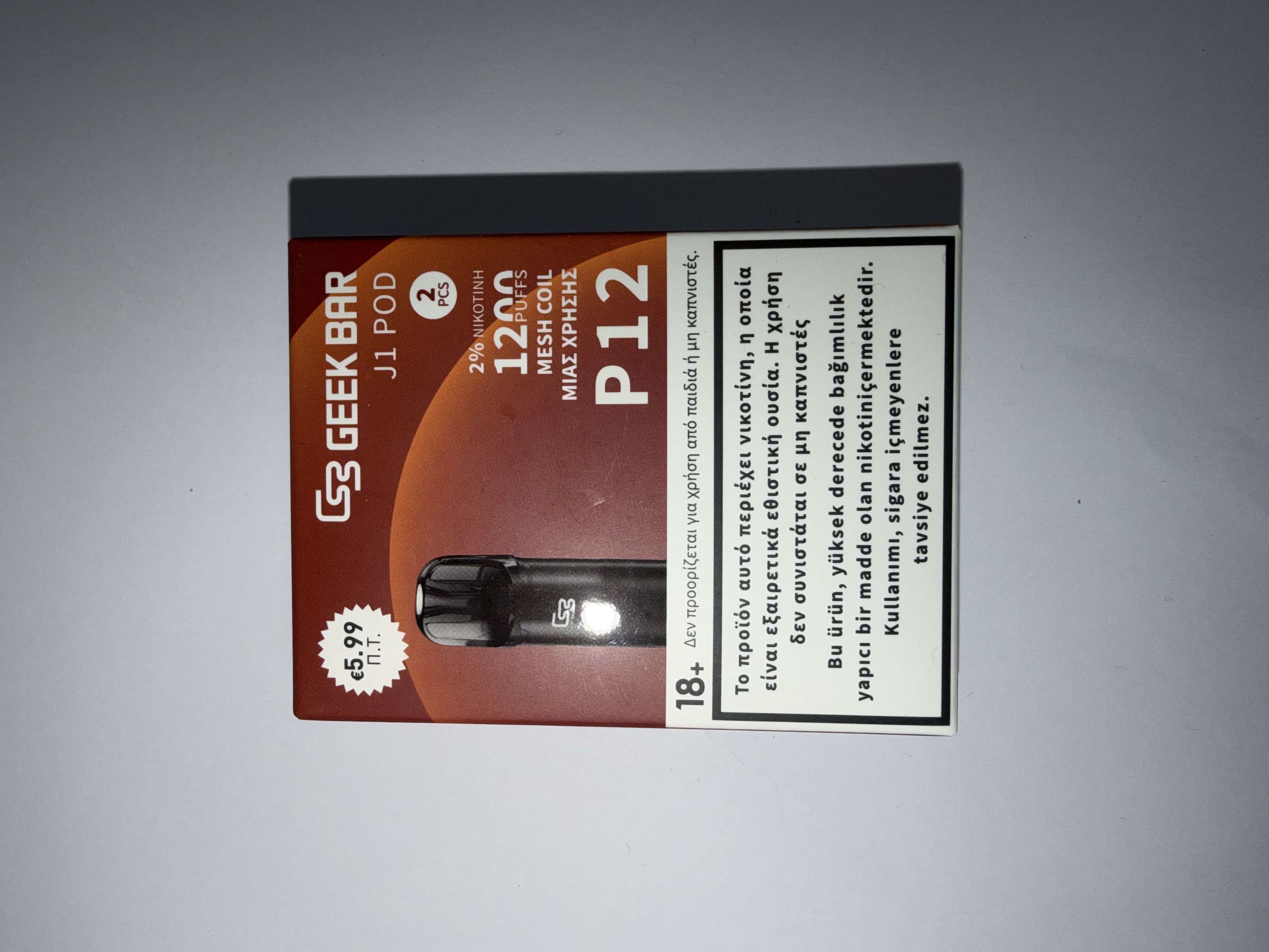 Geek Bar Pods Tobacco