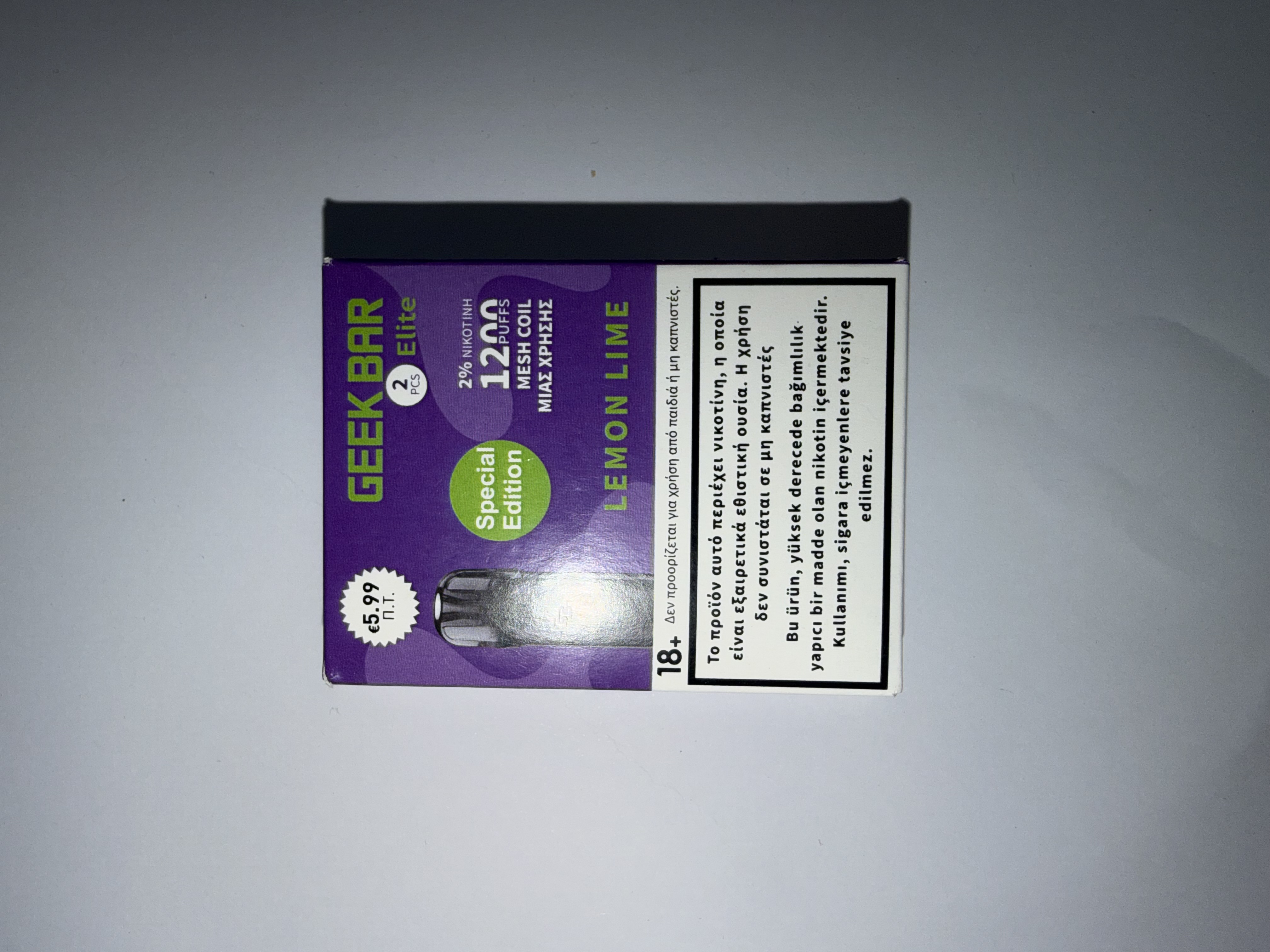 Geek Bar Pods Lemon & Lime