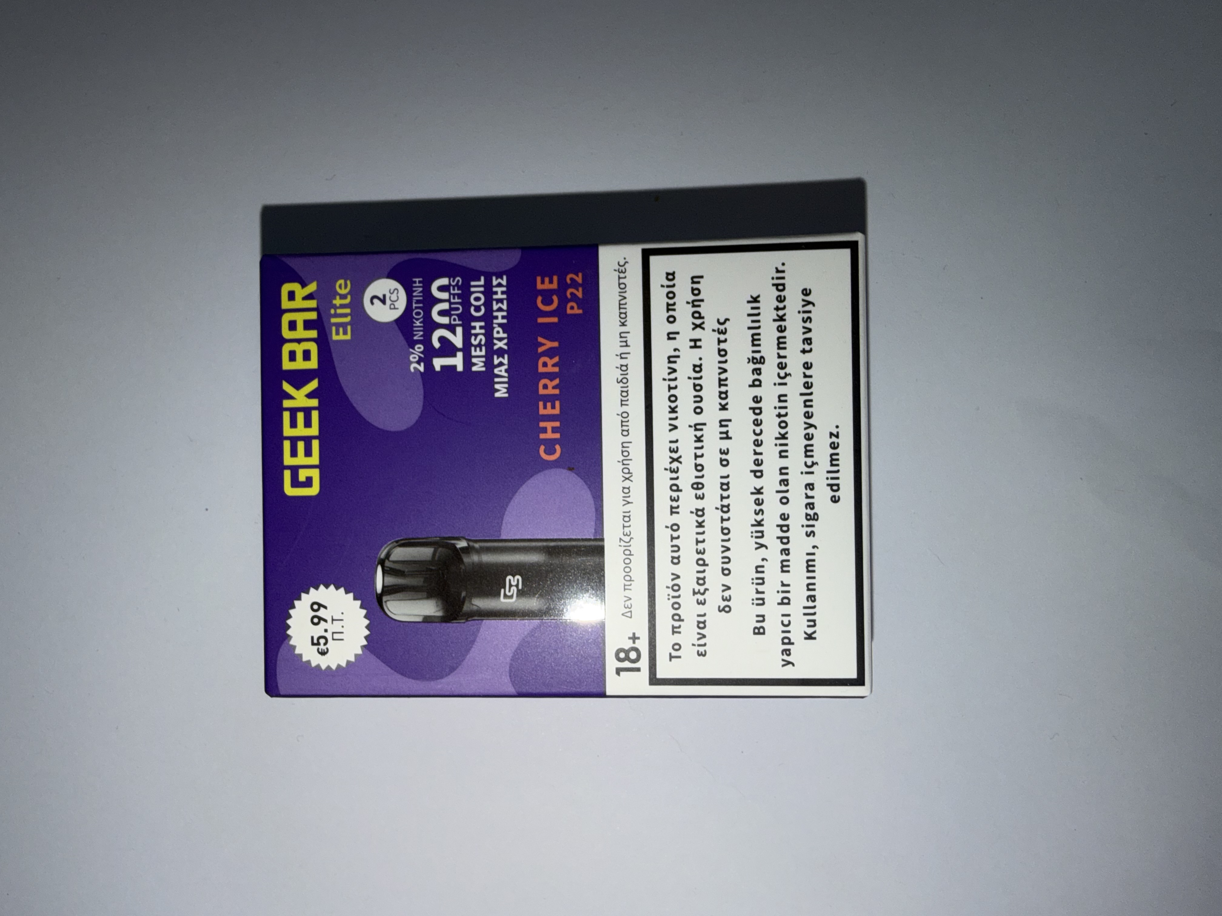 Geek Bar Pods Cherry ICE