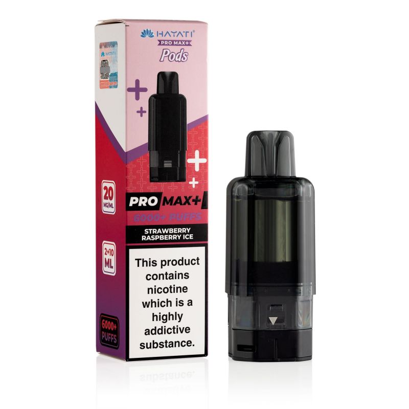 HAYATI Pro Max 6000 Strawberry Raspberry ICE
