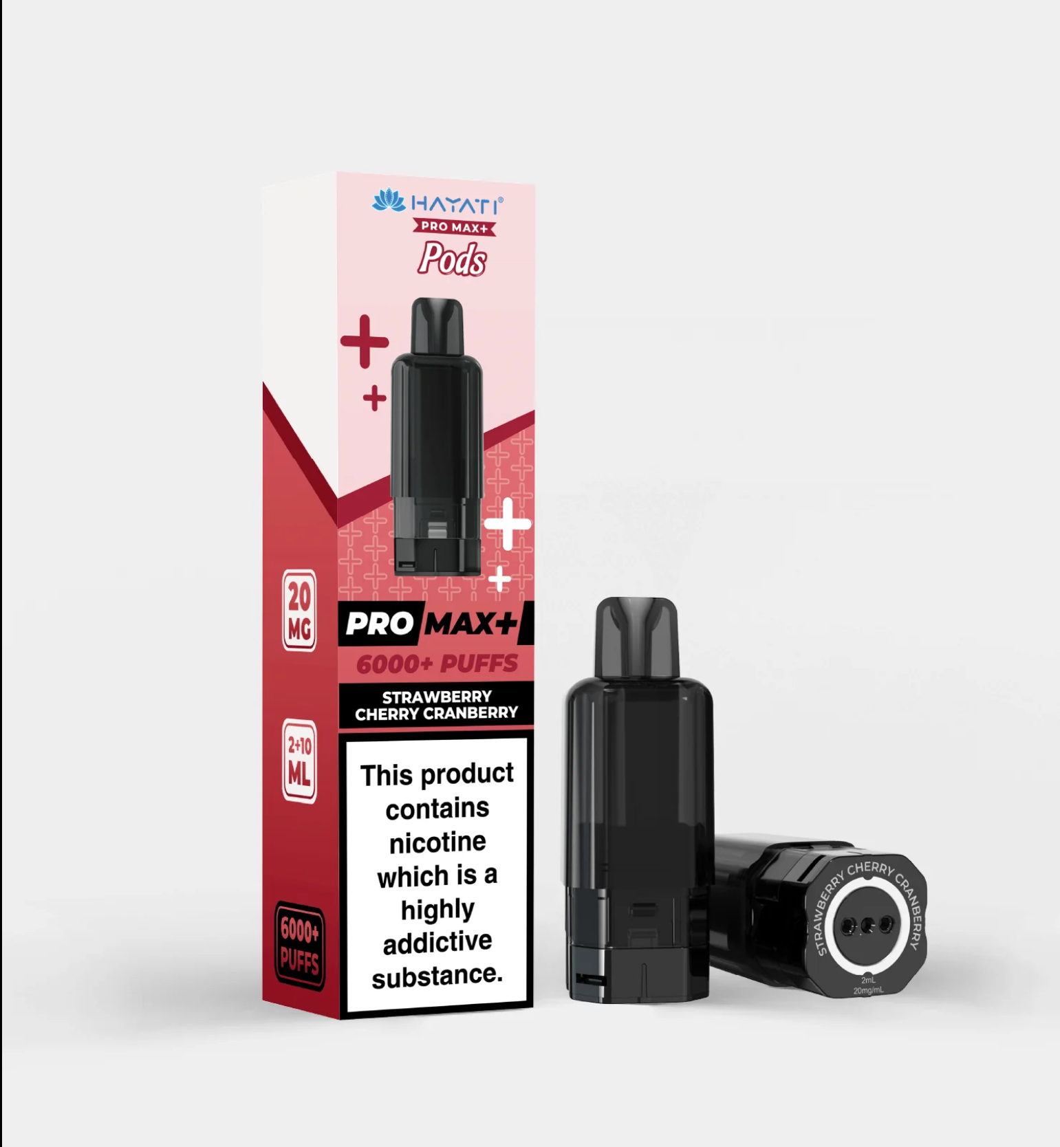 HAYATI Pro Max 6000 Strawberry Cherry Cranberry