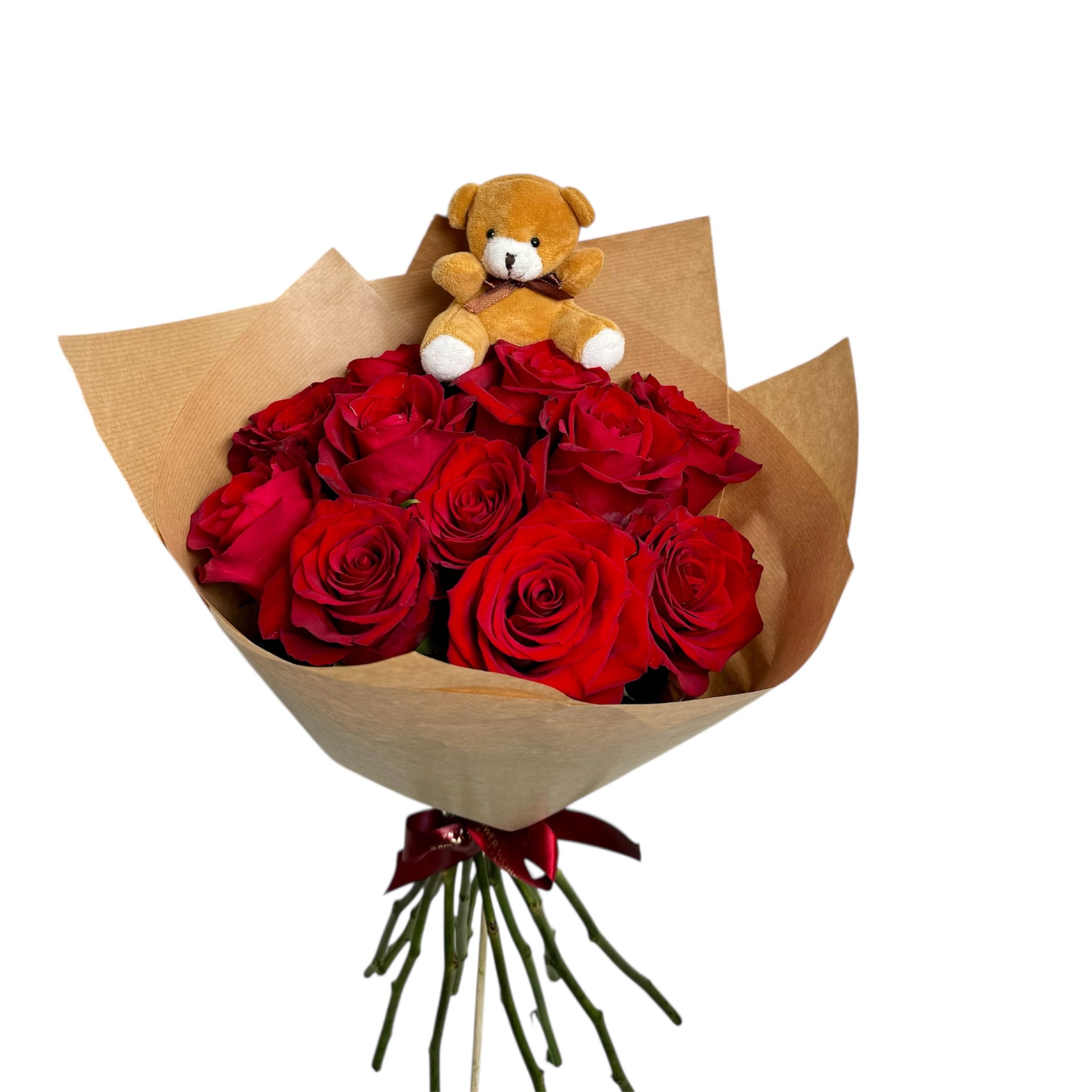 RED ROSES AND A TEDDY