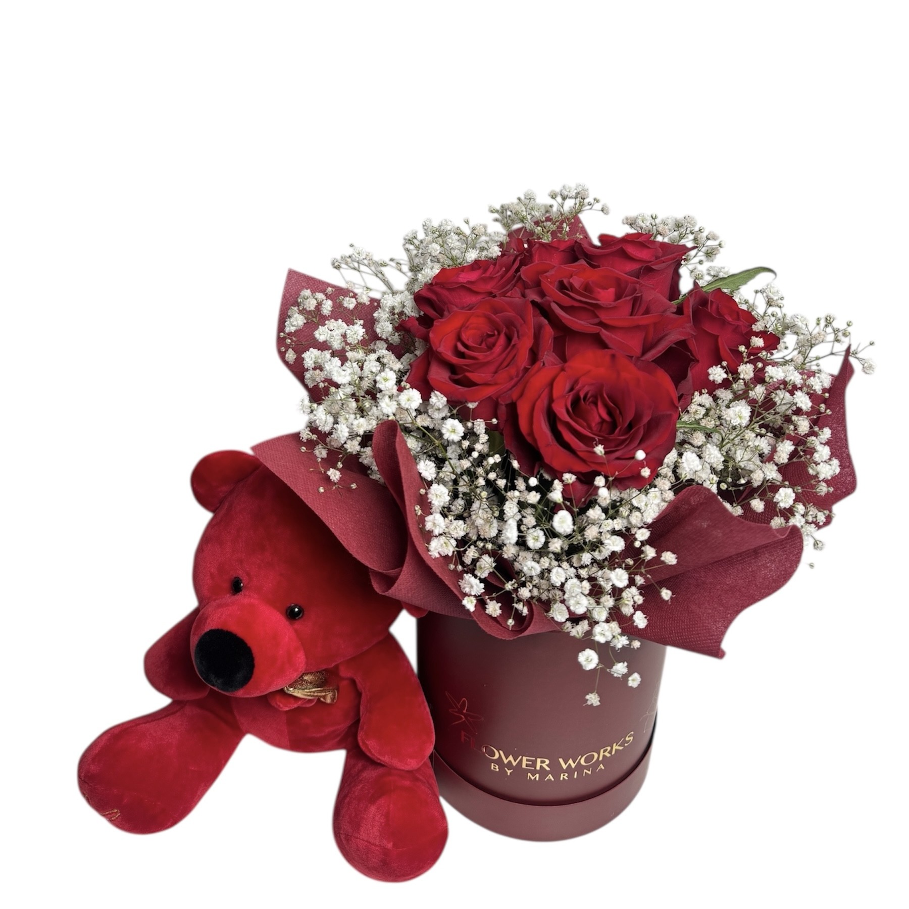 BE MINE AND A VELVET TEDDY