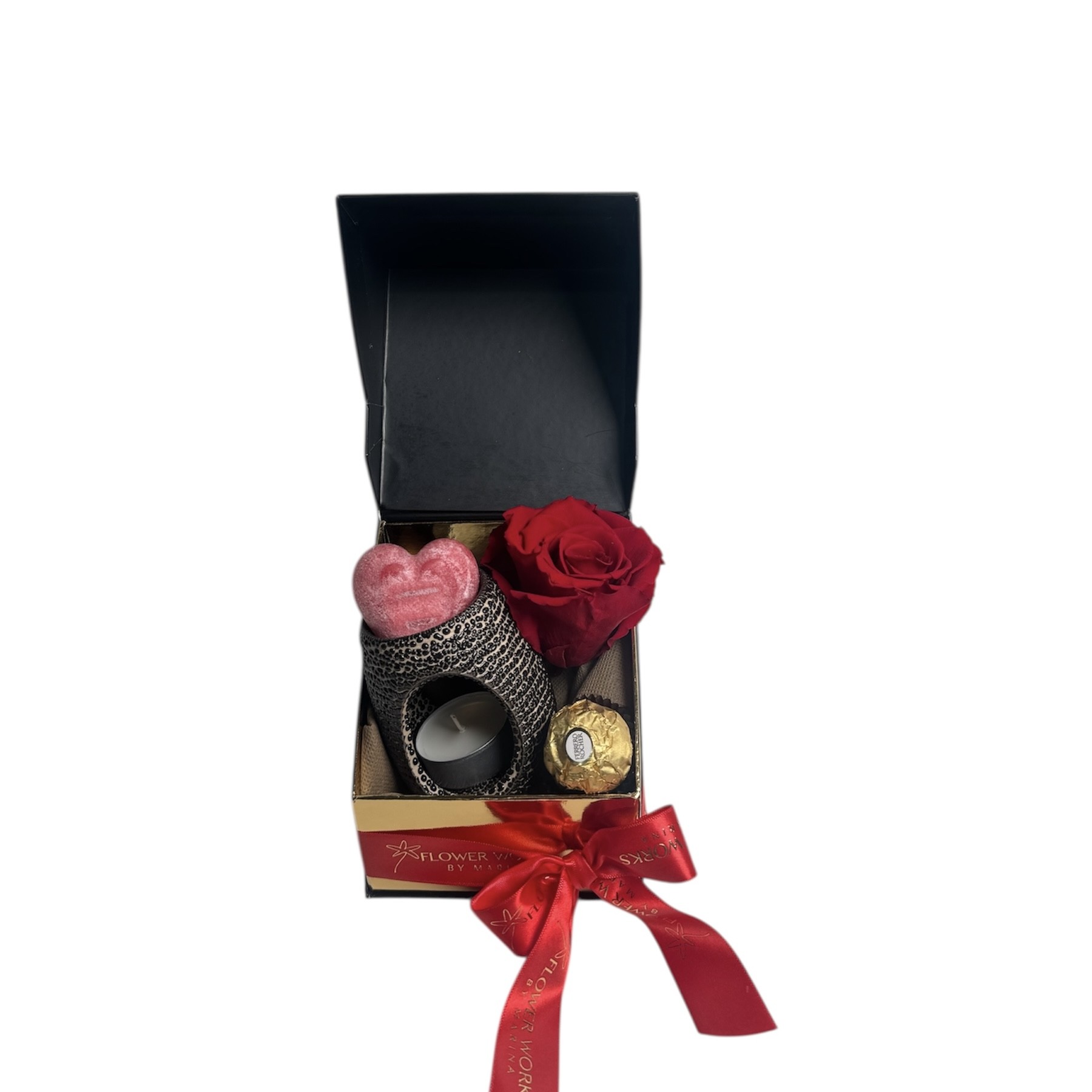 ELEGANT AROMA DIFFUSER AND PRESERVE ROSE