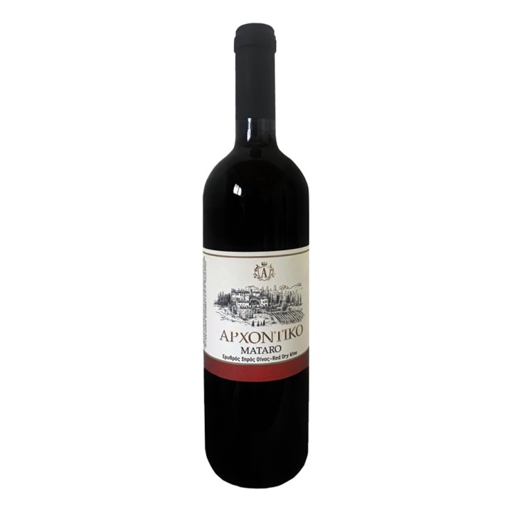 ARXONTIKO MATARO Red Dry Wine 750ml