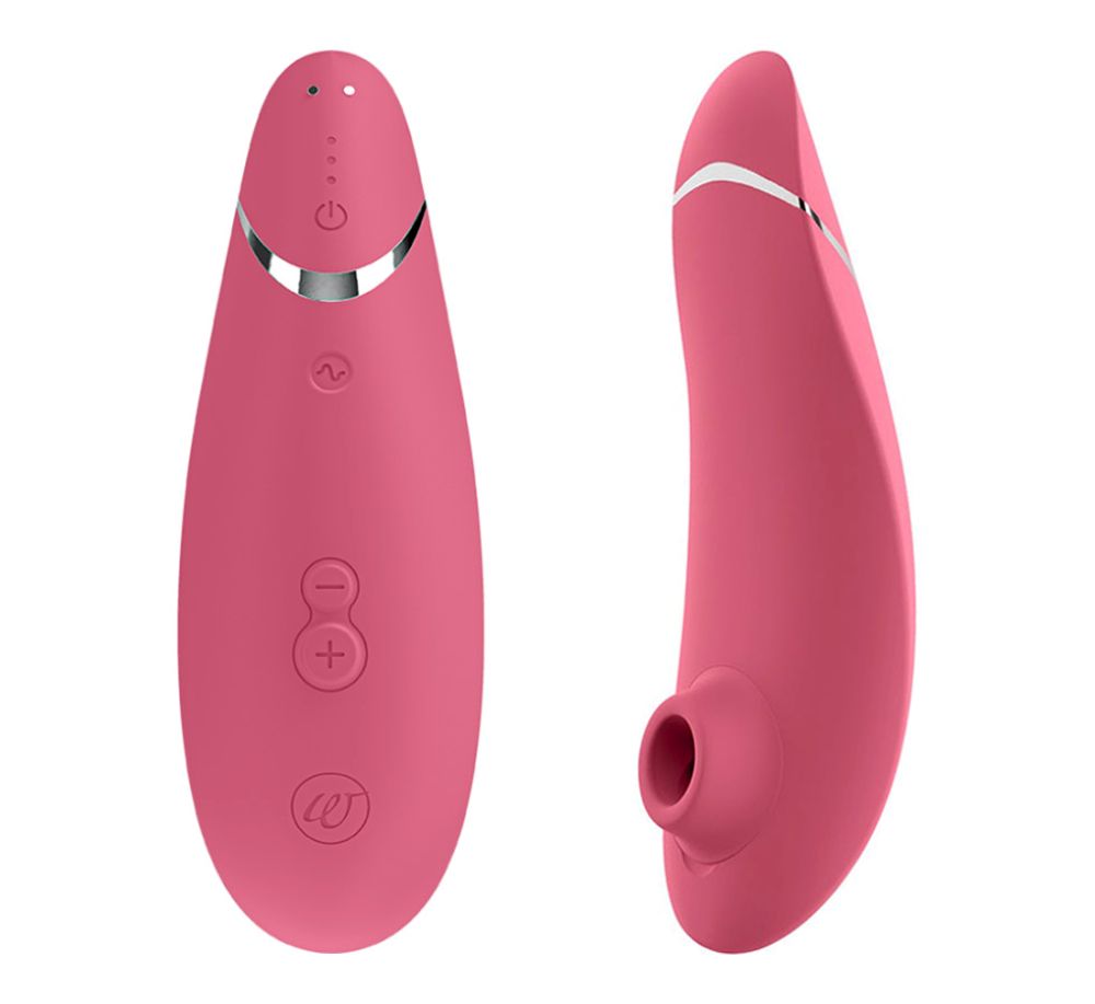 WOMANIZER PREMIUM 2 - AIR PULSE CLITORAL STIMULATOR PINK