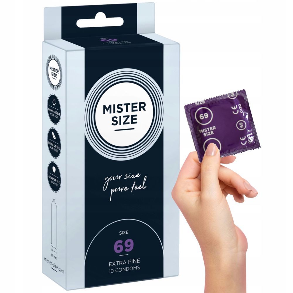 MISTER SIZE 69mm - 10 CONDOMS