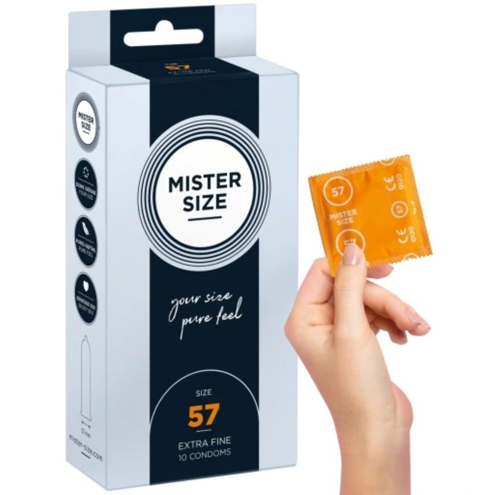 MISTER SIZE 57 mm - 10 CONDOMS