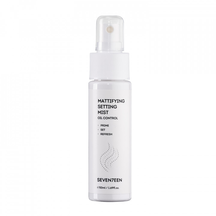 Seventeen Mattifying Setting Mist Oil/comb, Mist