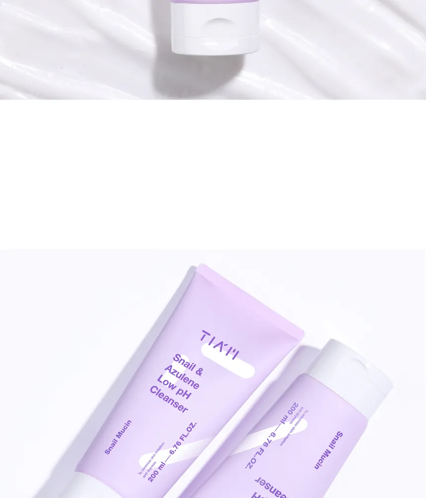 Snail & Azulene Low pH Cleanser