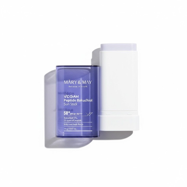 Mary&May Vegan Peptide Bakuchiol Sun Stick SPF50+ PA++++