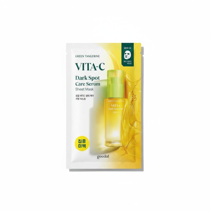 Green Tangerine Vita C Dark Spot Serum Sheet Mask