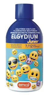 Elgydium Emoji Junior Mouthwash 7-12Years 500ml