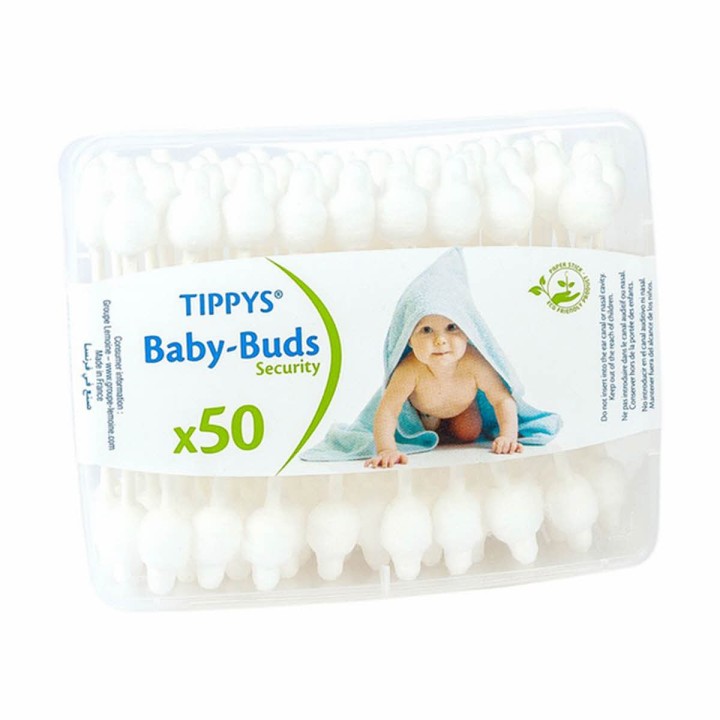 Tippys Baby Cot Paper Buds 50S