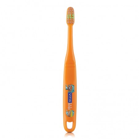 Vitis Kids Orange Gentle Toothbrush Ages 2-6