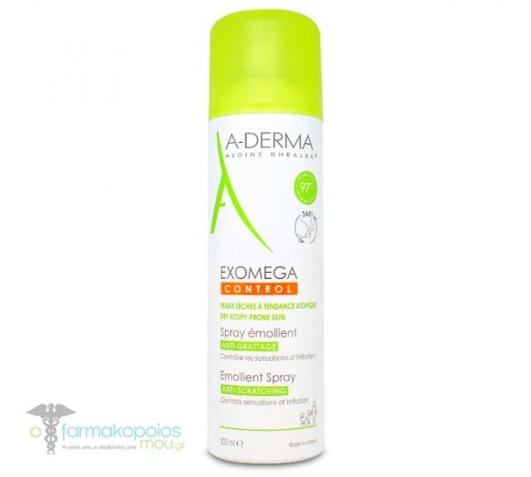Aderma Exomega Control Emollient Spray, 200Ml