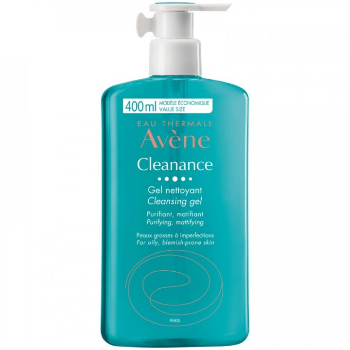 Avene Cleanance Face Gel For Oily Skin 400Ml