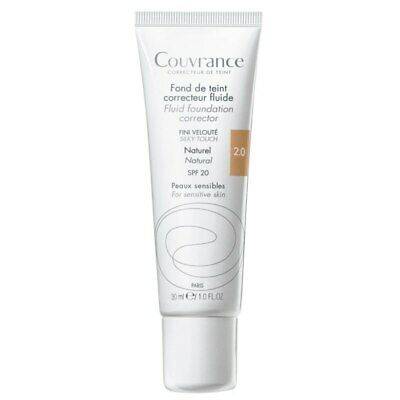 Avene Couvrance Fluide Foundation Corrector Spf20 2.0 Natural 30Ml