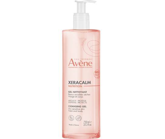 Avène Xera Calm Nutrition Cleansing Gel For Dry Sensitive Skin Face & Body