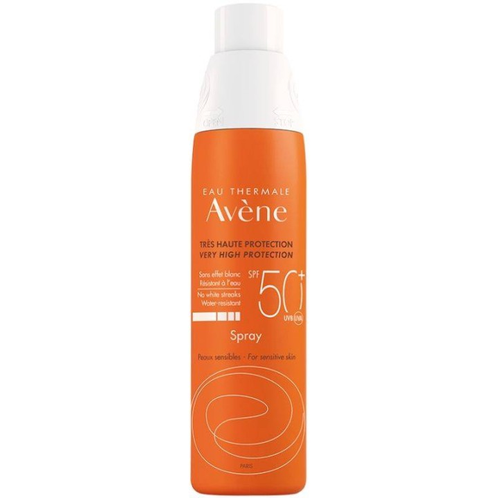 Avene Sunscreen For Face & Body Spray Spf50 200Ml