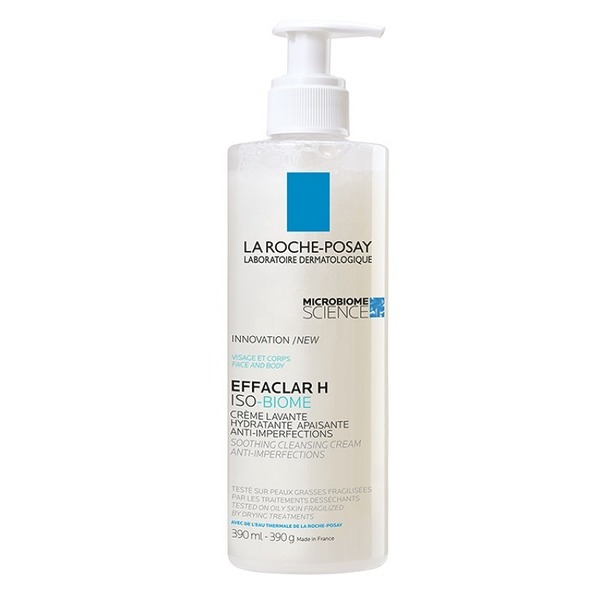 La Roche Posay Effaclar H Iso Biome Soothing & Moisturizing Cleansing Cream 400Ml