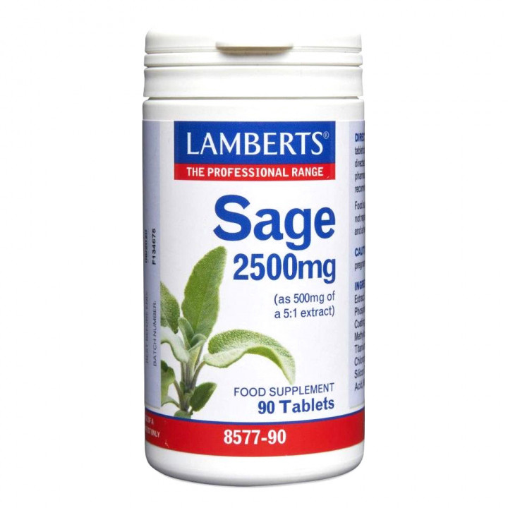 Lamberts Sage 2500Mg 90 Tablets