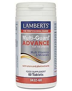 Lamberts Multi - Guard Advance, Multivitamins & Minerals For Over 50Years 60Tablets