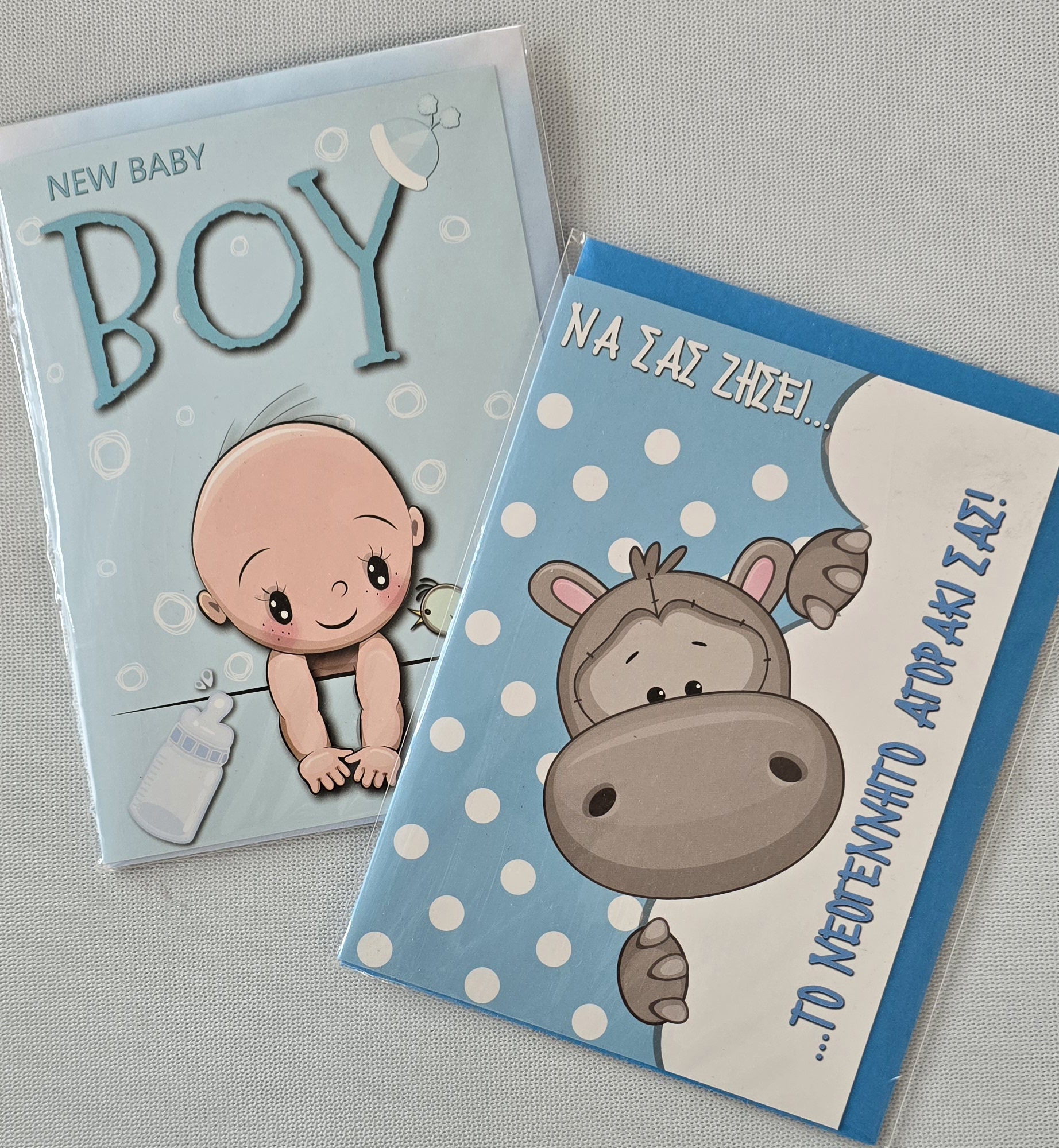Greeting Card New Baby Boy