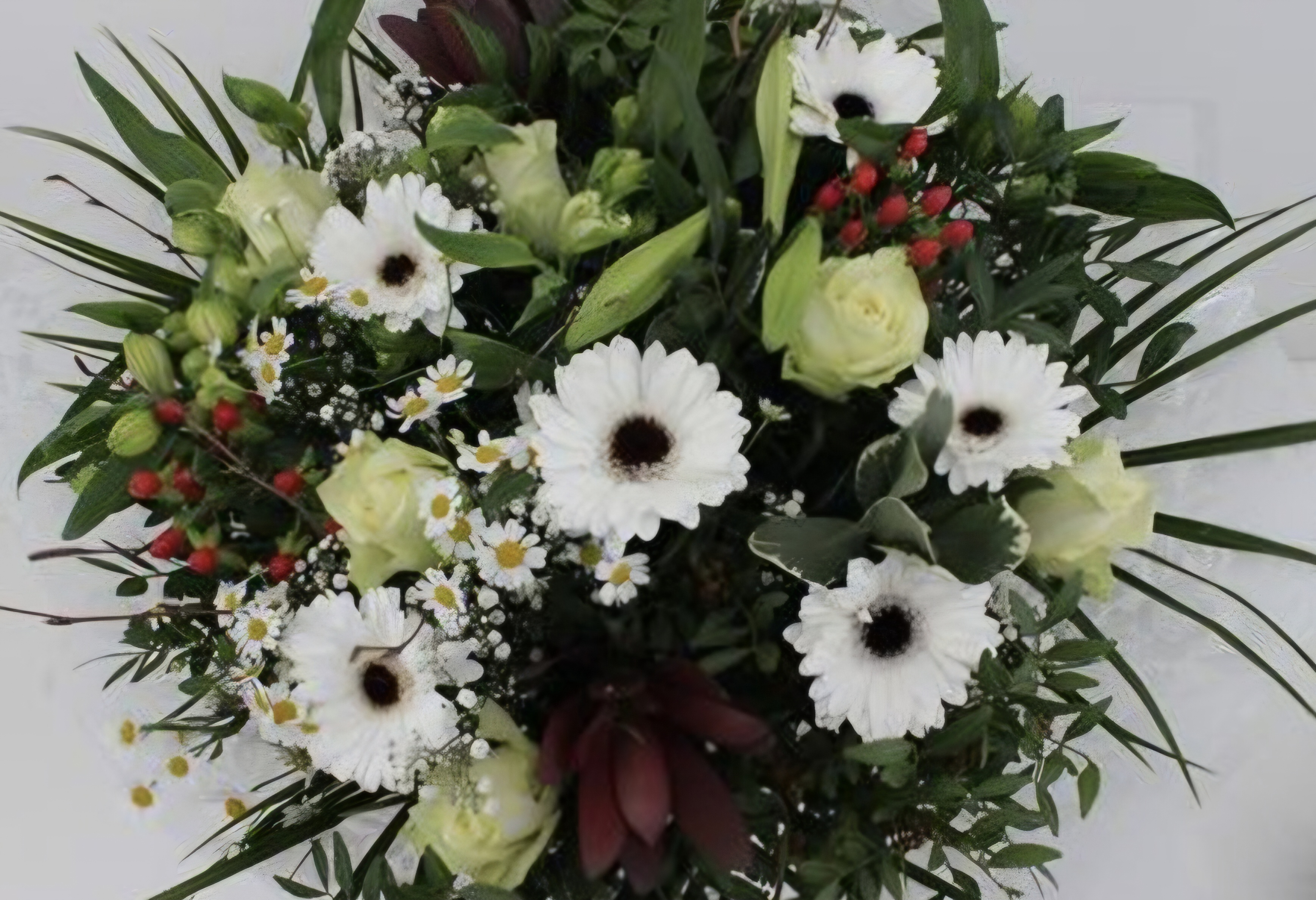 Mixed Flowers Seasonal Bouquet With Splash Of Color Bouquet