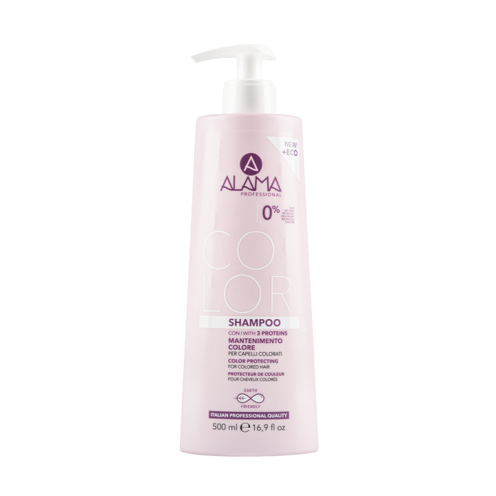 alama color shampoo with 3 proteins 500 ml