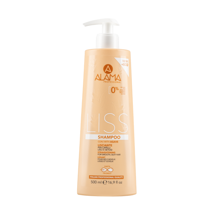 alama liss shampoo with agave