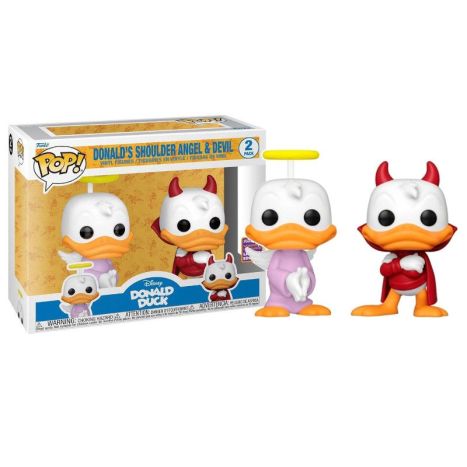 POP! Disney: Donald Duck - Donald's Shoulder Angel & Devil (Limited Edition) 2 pack