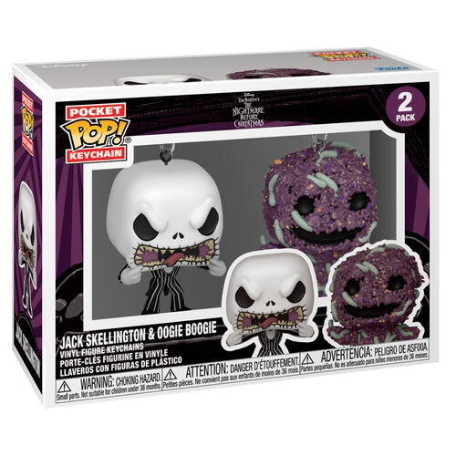 Pocket Pop!: The Night Before Christmas - Jack Skellington & Oogie Boogie 2-Pack