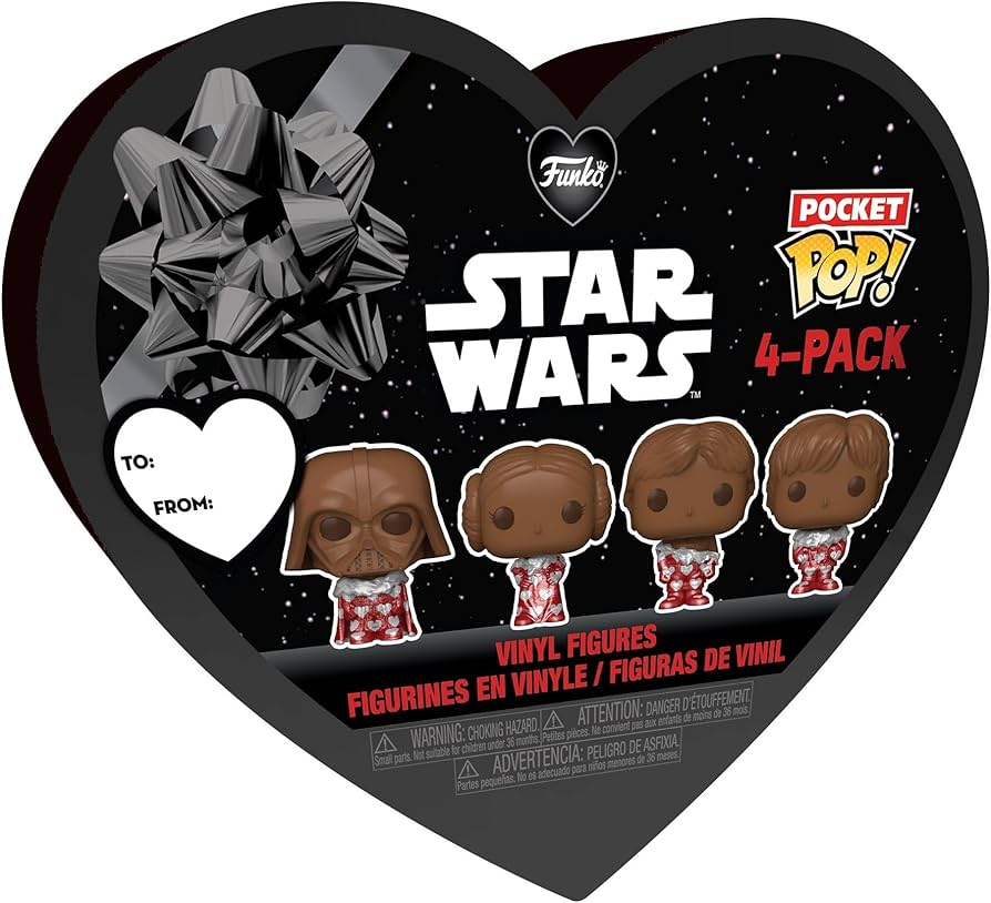 Pocket Pop! 4-Pack: Disney Star Wars - Valentine's Box