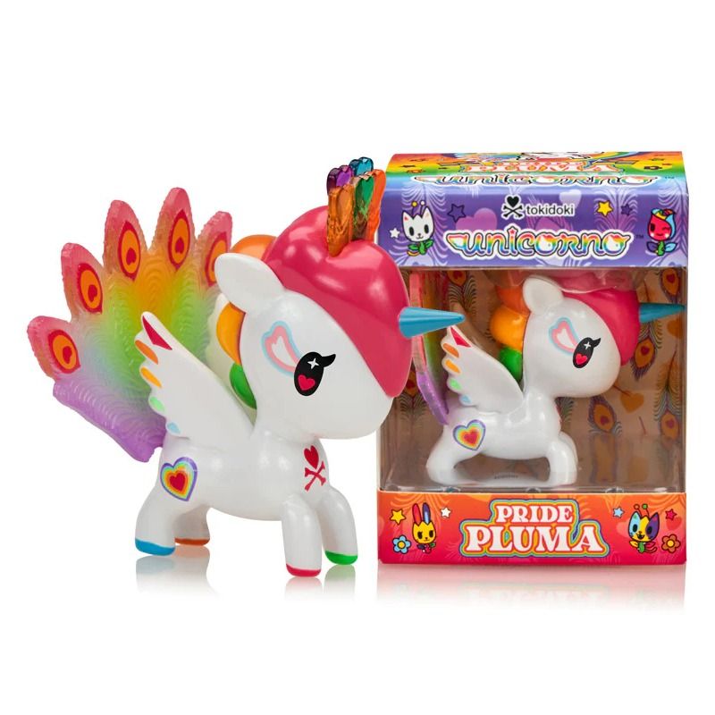 Unicorno Window Box Figures Assortment Pluma Pride 7 cm