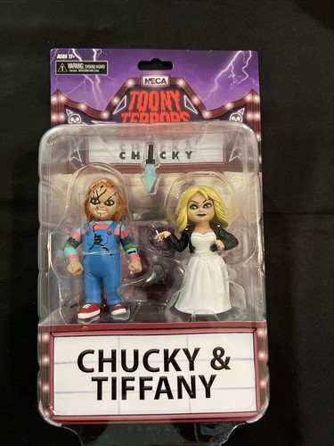 Bride of Chucky Toony Terrors Action Figure 2-Pack Chucky & Tiffany 15 cm