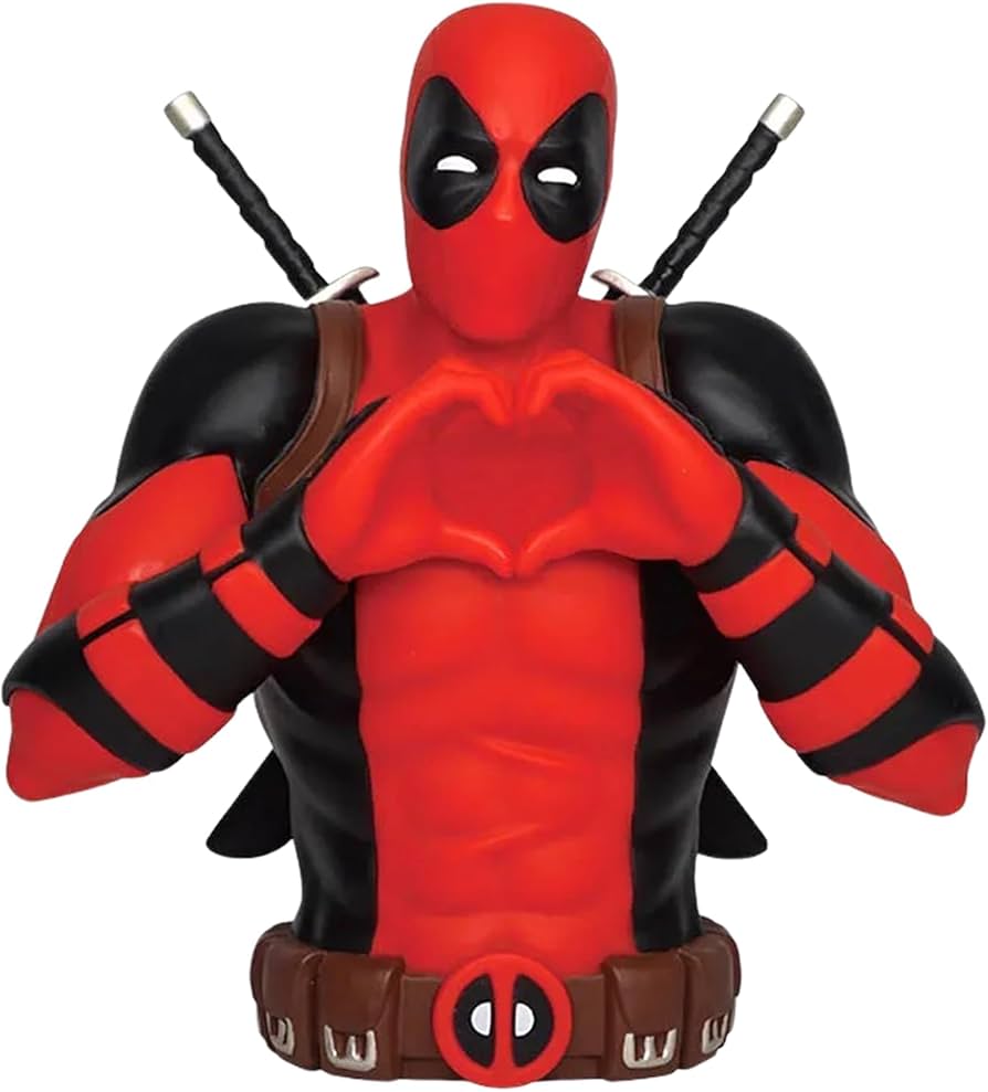 Deadpool Classic Coin Bank Deadpool Bust