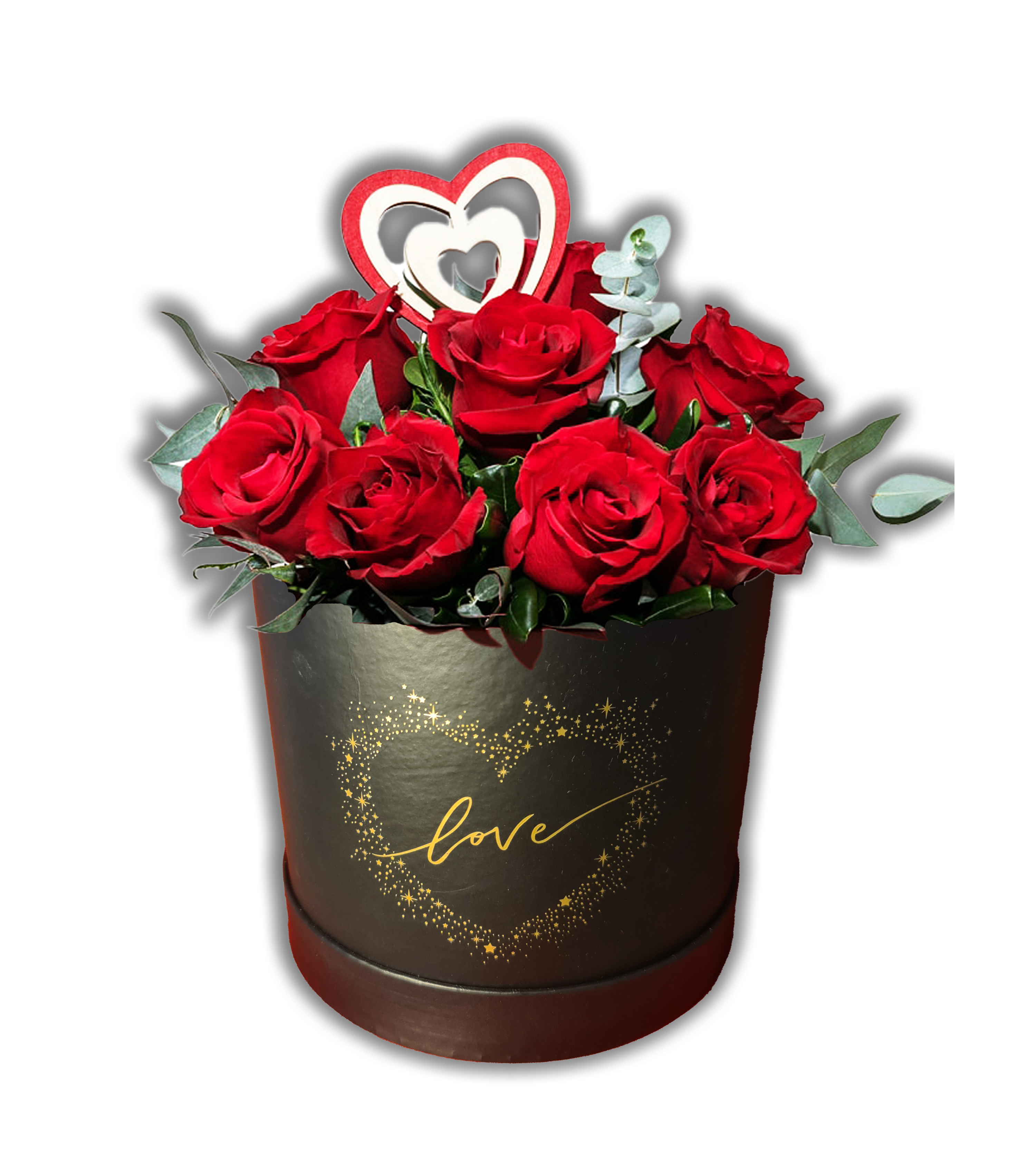 Black Box with Roses Large