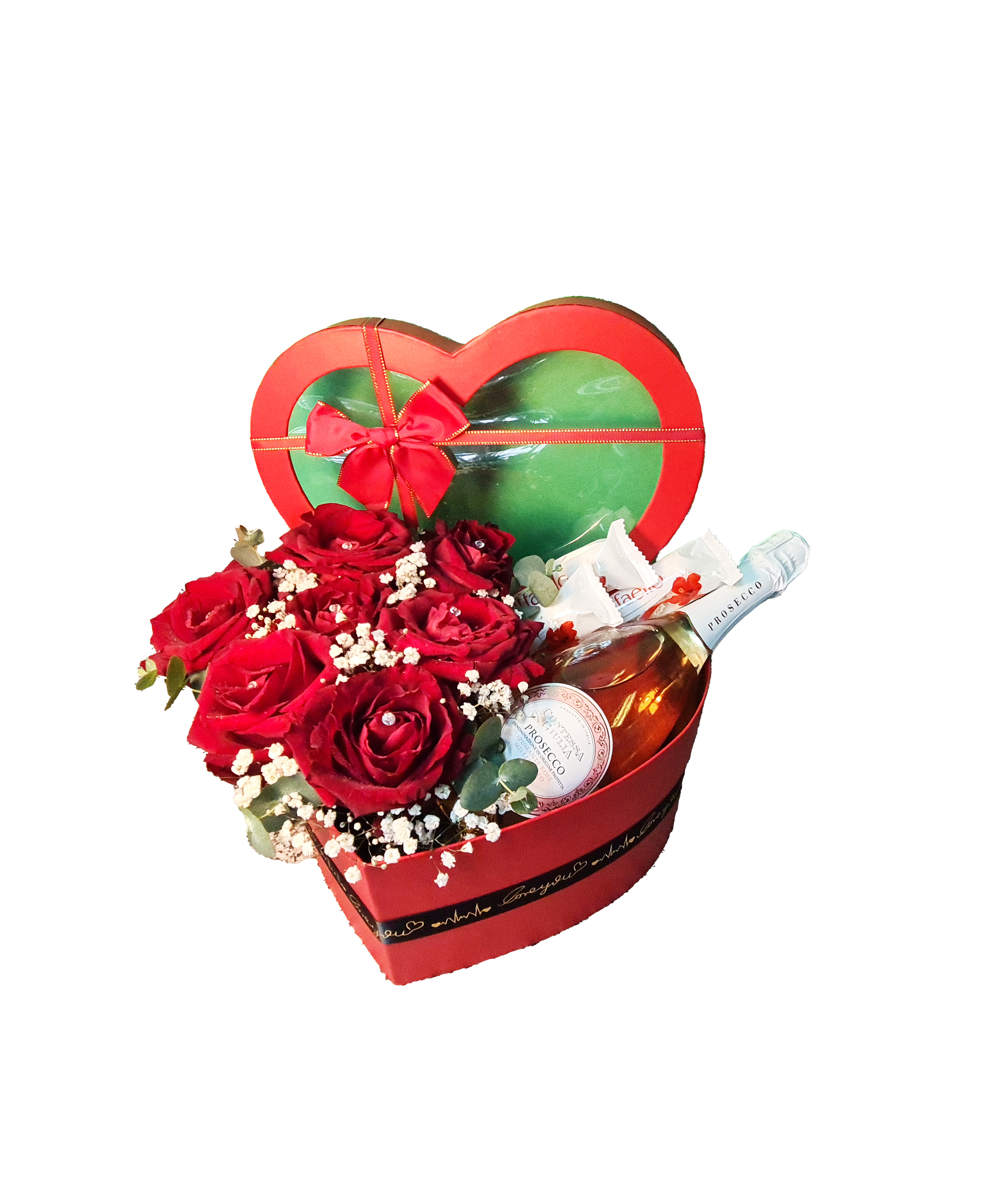 Red Heart Gift Box for Her Medium