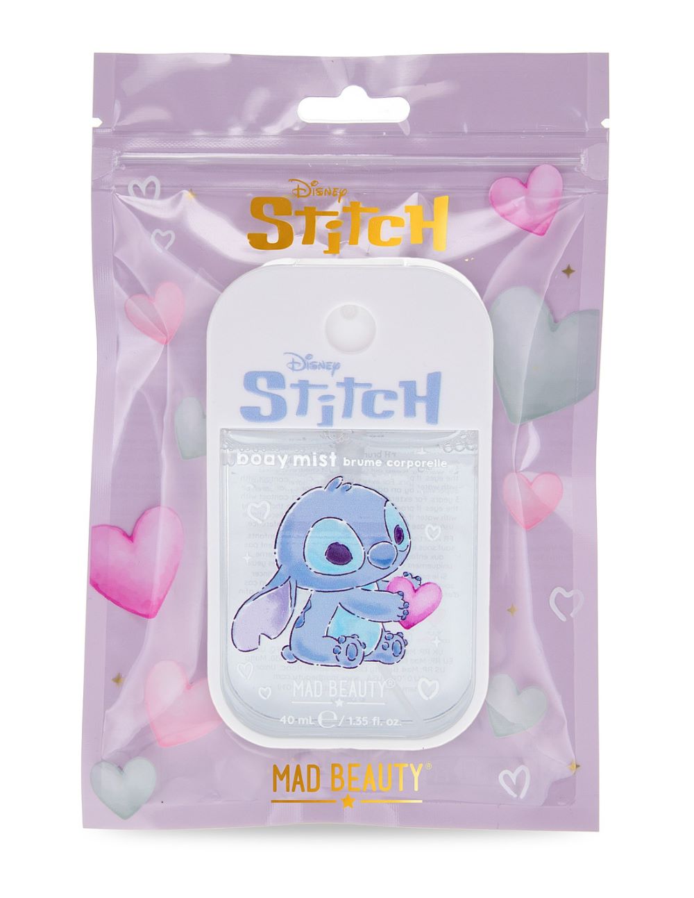 Mad beauty Disney I Heart Stitch Body Mist - Peony & Cherry Blossom