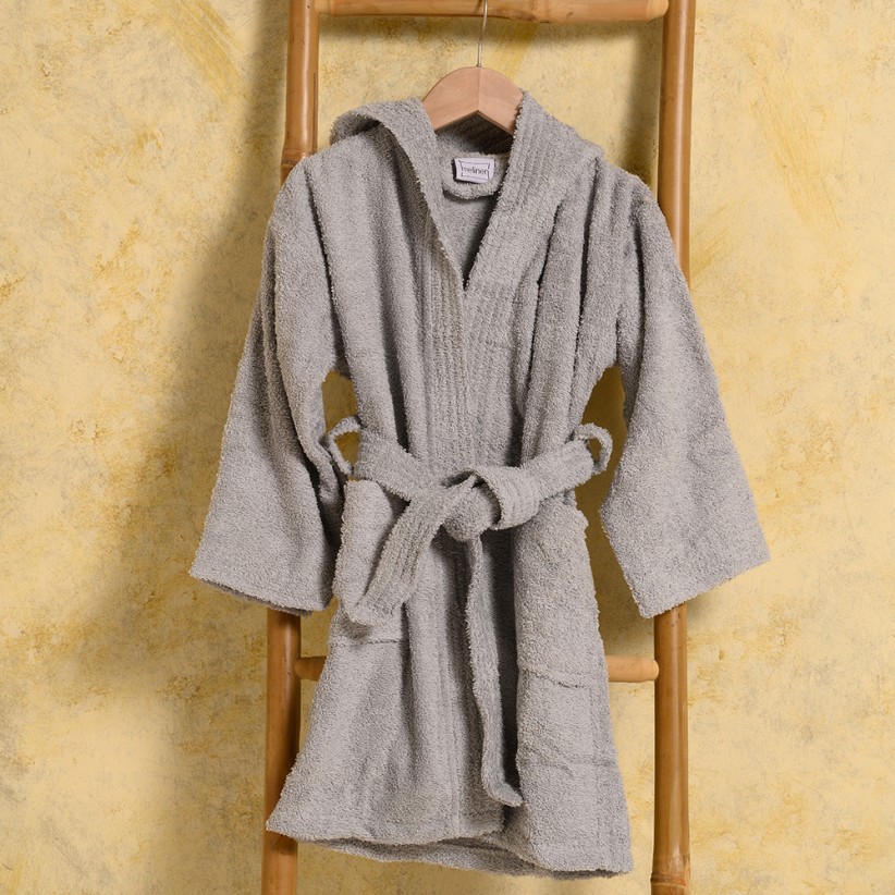 BATHROBE KIDS BLOOM KIDS SILVER AGE 12-14
