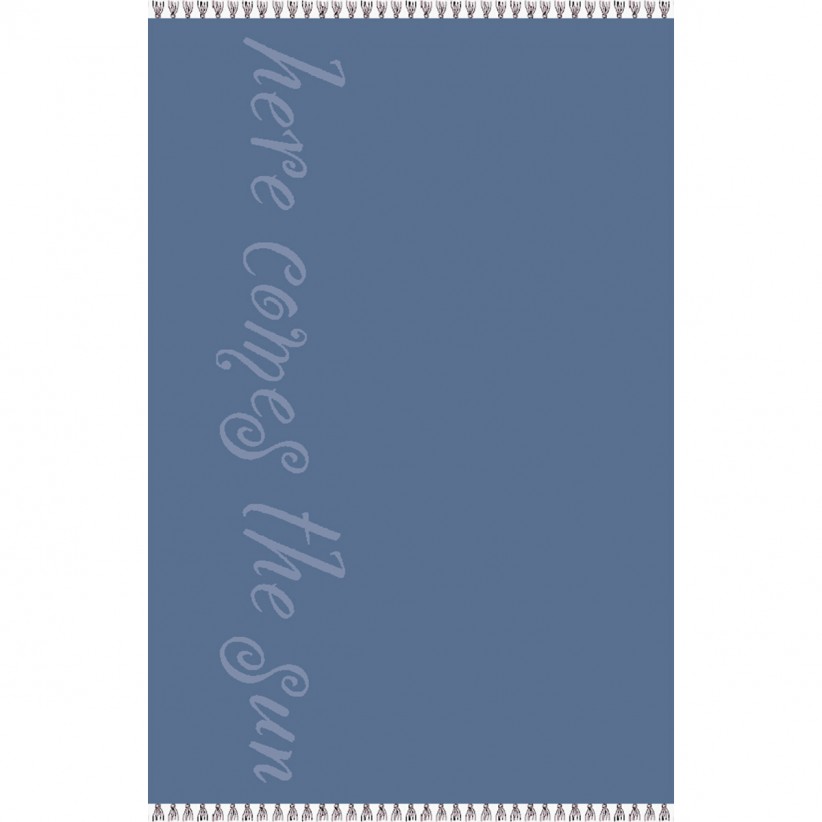 BEACH TOWEL BEATLES BLUE (86Χ160)