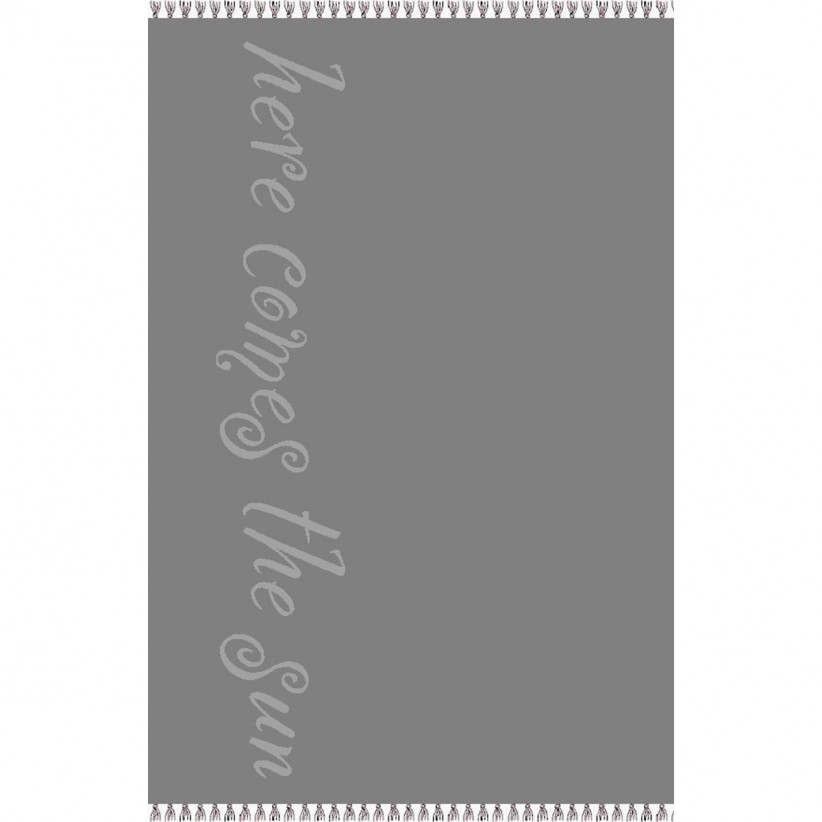 BEACH TOWEL BEATLES DARK GREY (86Χ160)