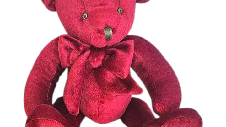 Red Love Bears Velvet Teddy 28Cm