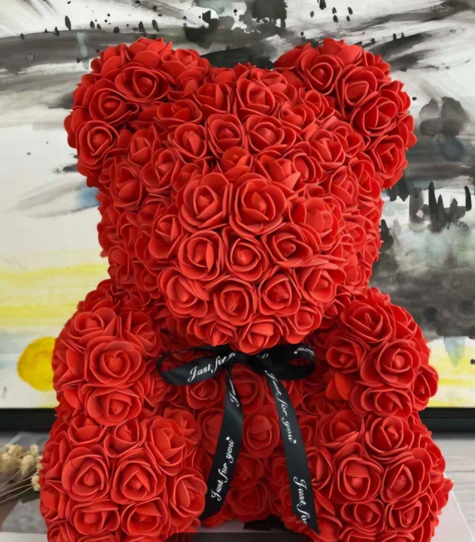 Rose Love Bear Big Red 40Cm