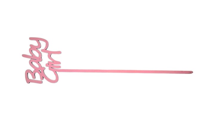 Decorative Stick With Inscription "Baby Boy"
