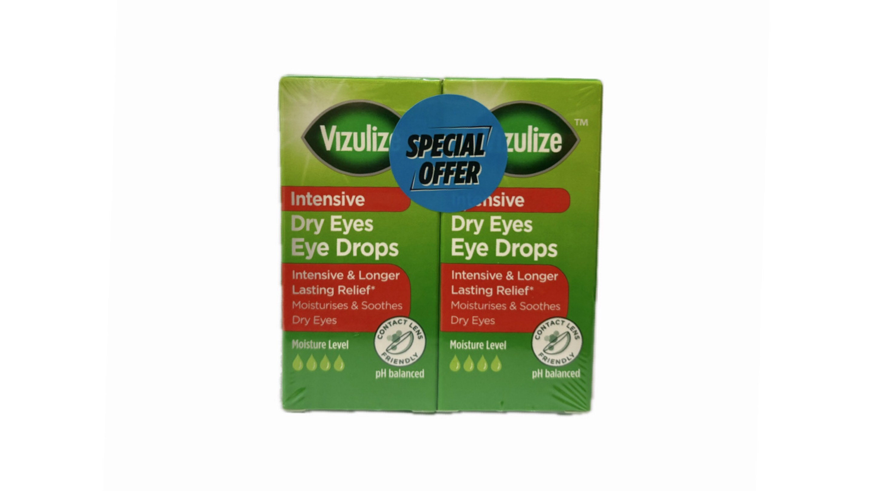 Vizualize Intensive Dry Eyes  10mL+ 1 Free