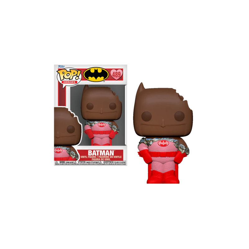 POP! Heroes DC: Valentine's Day 2024 - Batman (Valentine Chocolate) #489