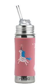 PURA ROSE UNICORN INSULATED STRAW BOTTLE 260ML